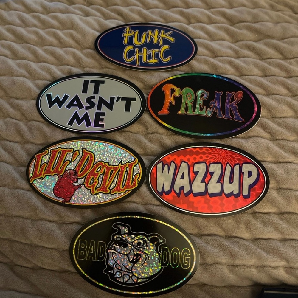 Y2K stickers